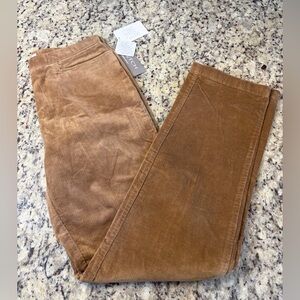 Brown Corduroy Women's Trousers